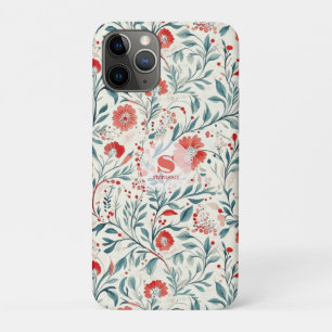Case-Mate iPhone Case Vintage marguerite rouge motif floral - Botanique