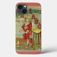 Vintage Nursery Rhymes ABC Children's Book Cover