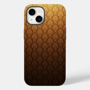 Coque Pour iPhone 14 Vintage or