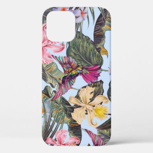 Case-Mate iPhone Case Vintage papier peint tropical, exotique à fleurs