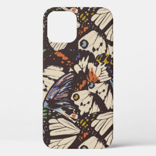Case-Mate iPhone Case Vintage papillons surface motif. Coloré, t