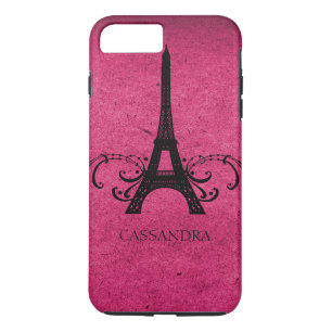 Coque iPhone 7 Plus Vintage rose