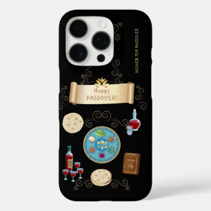 Coques iPhone 16 Pro Vintage Seder Pesser Kosher Pesach
