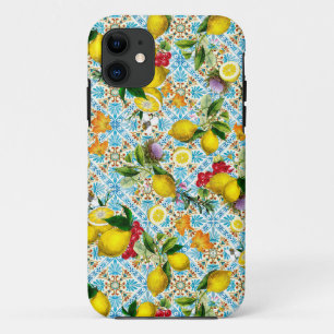 Case-Mate iPhone Case Vintage sicilien citron motif