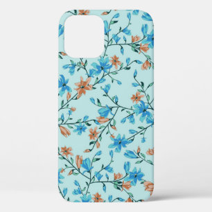 Case-Mate iPhone Case Vintage simple : Motif en tissu floral