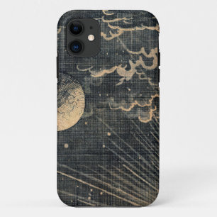 Case-Mate iPhone Case Vintage soleil en détresse éclipse lune ciel noctu