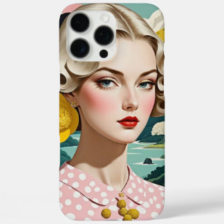 Coques iPhone 16 Pro Max Vintage Style Portrait Of Elegant Woman