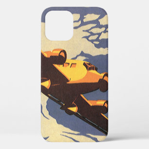 Case-Mate iPhone Case Vintage voyage et transport Avion volant
