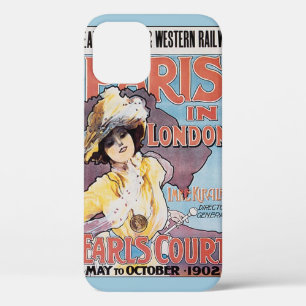 Etui iPhone Case-Mate Vintage voyage, Paris à Londres