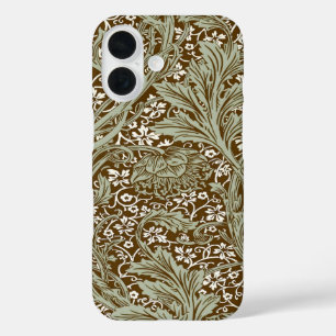 Coque Pour iPhone 16 Vintage William Morris Arcadia sans couture