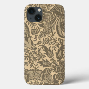 Case-Mate iPhone Case Vintage William Morris Sepia Tan Botanique