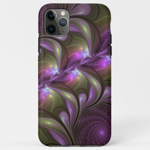 Case-Mate iPhone Case Violet Abstrait violet violet kaki fractal