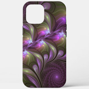 Case-Mate iPhone Case Violet Abstrait violet violet kaki fractal
