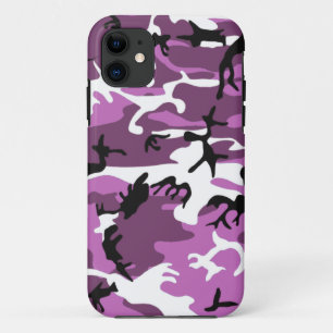 Coque iPhone 11 Violet Camo