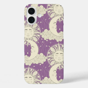 Coques iPhone 16 Plus violet de rêve bohème