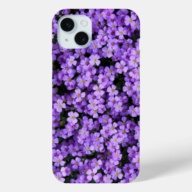 Coques Case-Mate iPhone Violets coques iphone de fleurs violettes (Verso)