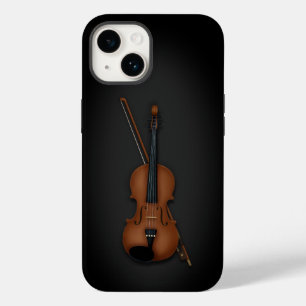 Coque Pour iPhone 14 Violon miniature et trompe-l'oeil