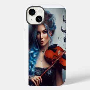 Coque Pour iPhone 14 Violon musicien Taurus Zodiac