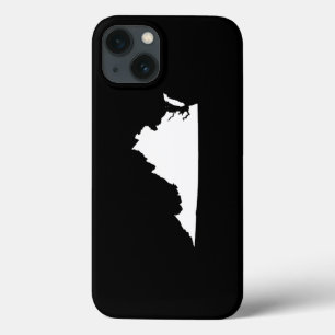 Case-Mate iPhone Case Virginie en blanc et noir