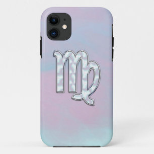 Coque Case-Mate Pour iPhone Virgo Zodiac Connexion Pastels Style Nacre Imprime