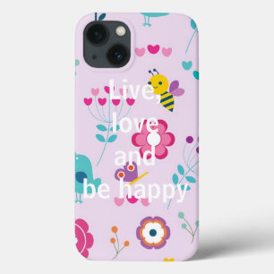 Case-Mate iPhone Case Vis, aime et sois heureux