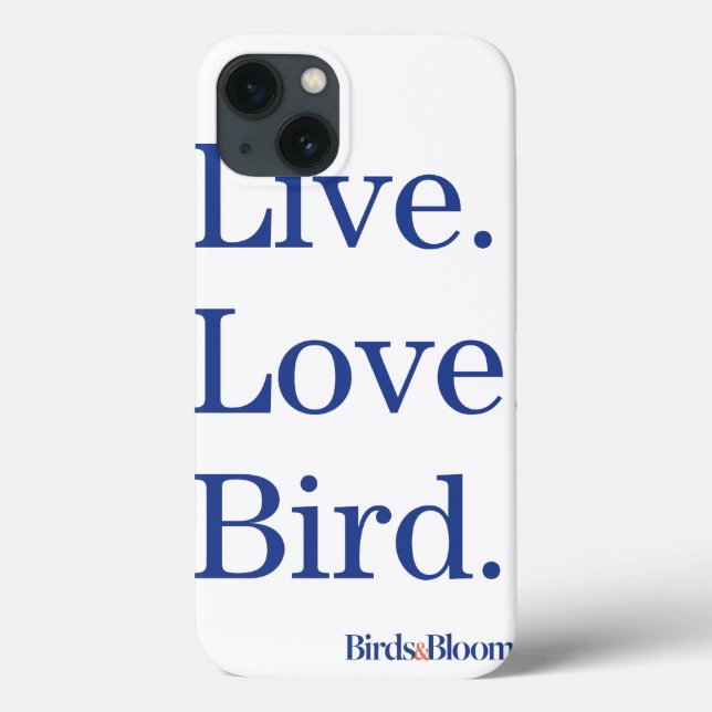 Coques Case-Mate iPhone Vis. Amour. Oiseau. (Verso)