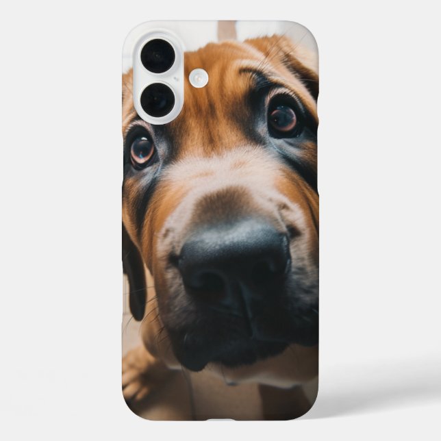 Coques Case-Mate iPhone Visage de chien (Verso)