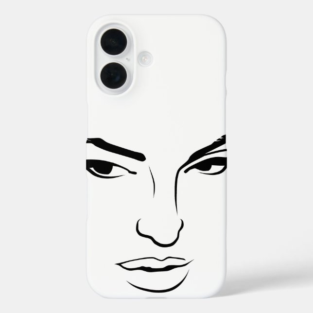 Coques Case-Mate iPhone Visage de la femme (Verso)