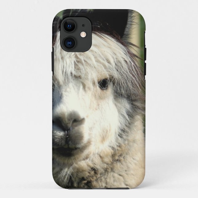 Coques Case-Mate iPhone Visage de lama (Dos)