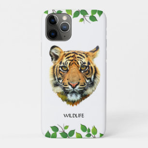 Case-Mate iPhone Case Visage sauvage de tigre sur blanc
