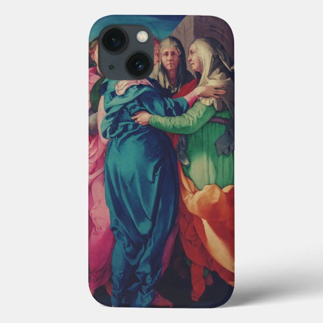 Coques Case-Mate iPhone Visite de la Vierge par Pontormo (Verso)