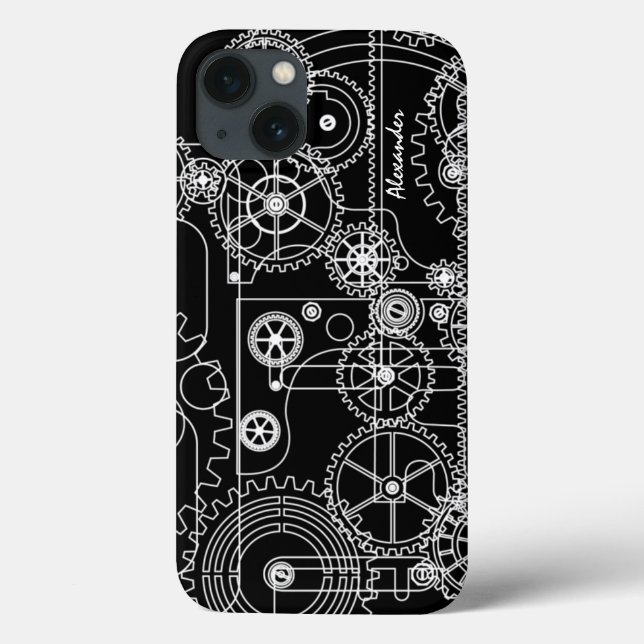 Coques Case-Mate iPhone Vitesses mécaniques de punk de vapeur (Verso)