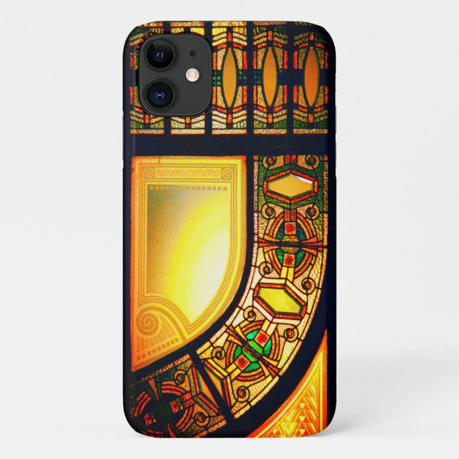 Coques Case-Mate iPhone Vitrail victorien élégant (Dos)