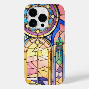 Coque Pour iPhone 14 Pro Vitraux vitrées décoratif