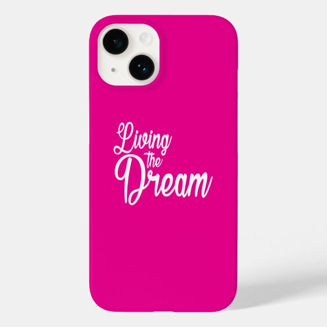 Coques Case-Mate iPhone Vivre Le Rêve Inspiration Motivationnelle (Verso)