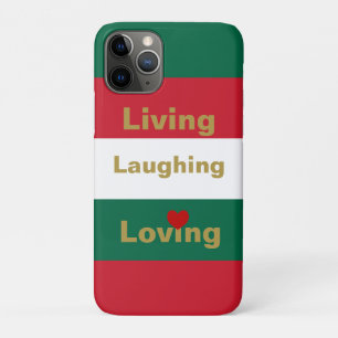 Case-Mate iPhone Case Vivre, rire, aimer