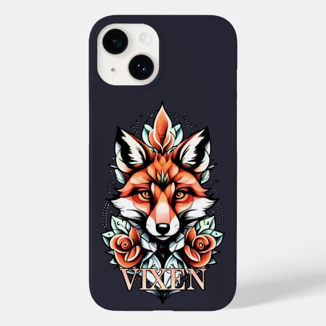 Coques Case-Mate iPhone Vixen avec design HOT rose (Verso)