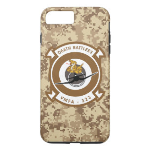 Coque Case-Mate Pour iPhone VMFA-323 la mort Rattlers "Camo marin "