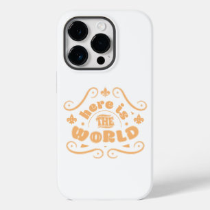Coque Pour iPhone 14 Pro Voici le monde