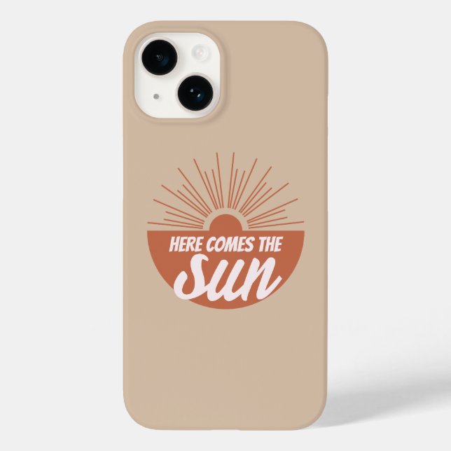 Coques Case-Mate iPhone Voici le soleil (Verso)