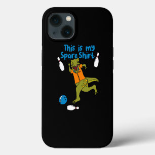 Case-Mate iPhone Case Voici My Spare Shirt Funny Bowling Dinosaur Bowl