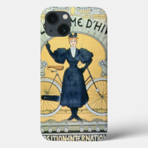 iPhone 13 Case "Voie d'emballage de cycle d'hiver", objet exposé