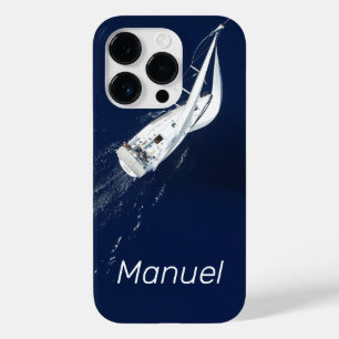 Coque Pour iPhone 14 Pro Voile Liberté Vue de l'oeil des oiseaux