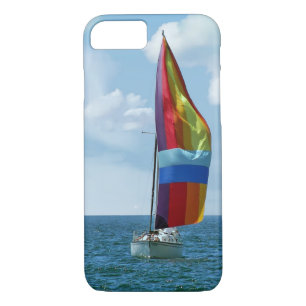 Case-Mate iPhone Case voilier avec spinaker arc-en-ciel