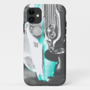 Etui iPhone Case-Mate voiture classique chevy impala bleu vif de 1958