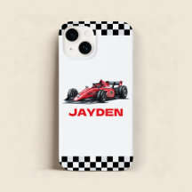Voiture de course personnalisée pour garçons 