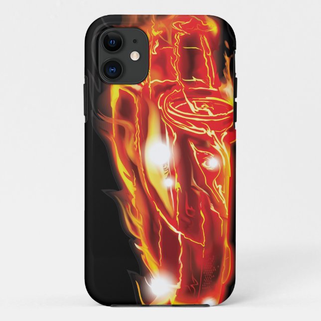 Coques Case-Mate iPhone Voiture de flamme (Dos)