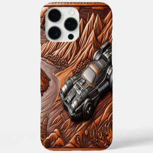 Coques iPhone 16 Pro Max Voiture musculaire classique dans une nature rêveu