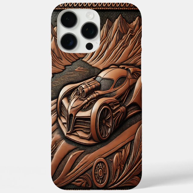 Coques Case-Mate iPhone Voiture musculaire intemporelle dans la vallée Pit (Verso)