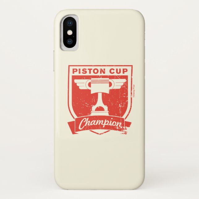 Coques Case-Mate iPhone Voitures 3| Champion de la Coupe Piston (Dos)